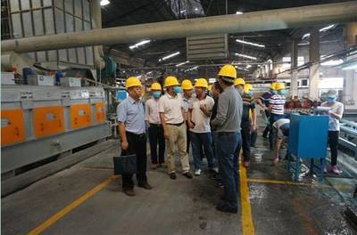 潮州市安全監(jiān)管局會同廣東省職防院專家到我區(qū)開展陶瓷生產和耐火材料制造企業(yè)粉塵危害專項治理交叉檢查工作